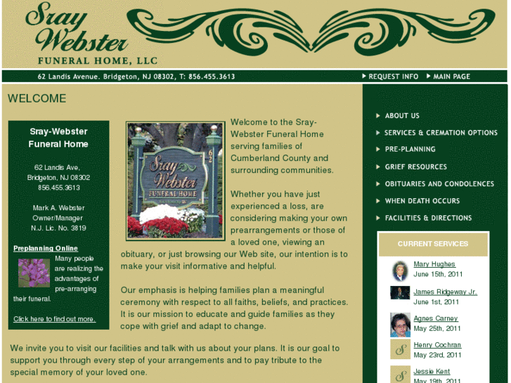 www.sraywebsterfuneralhome.com