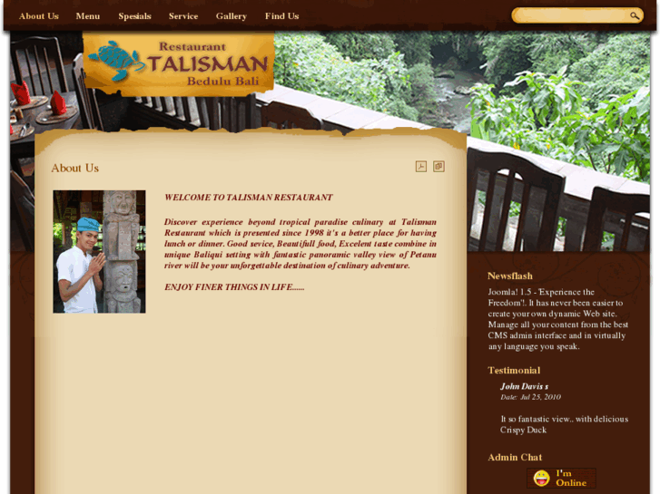 www.talismanrestaurantbali.com