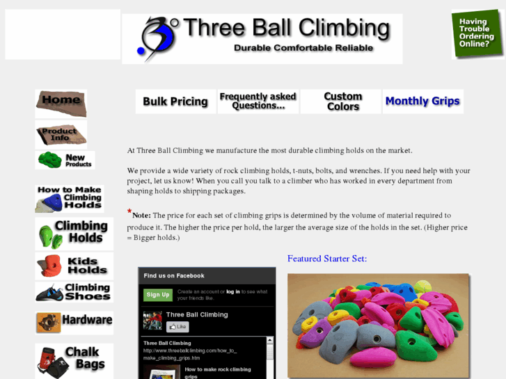 www.threeballclimbing.com