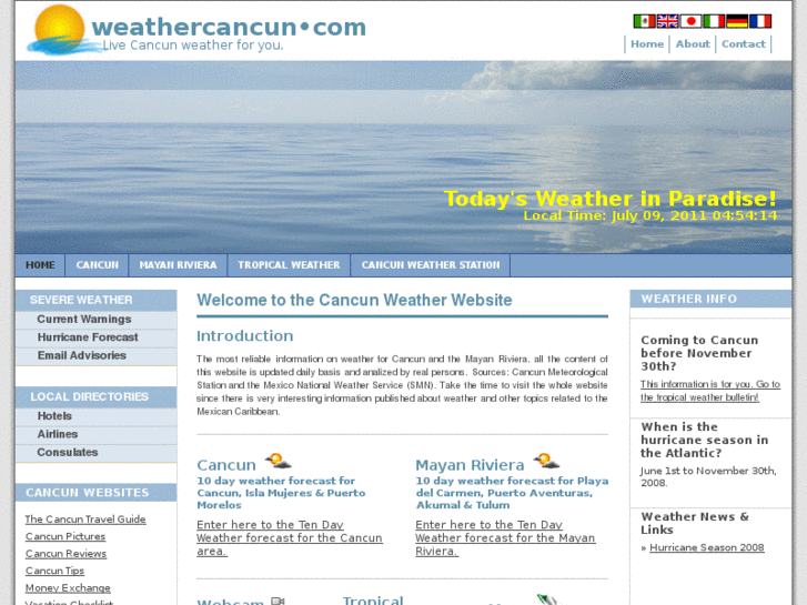 www.weathercancun.com