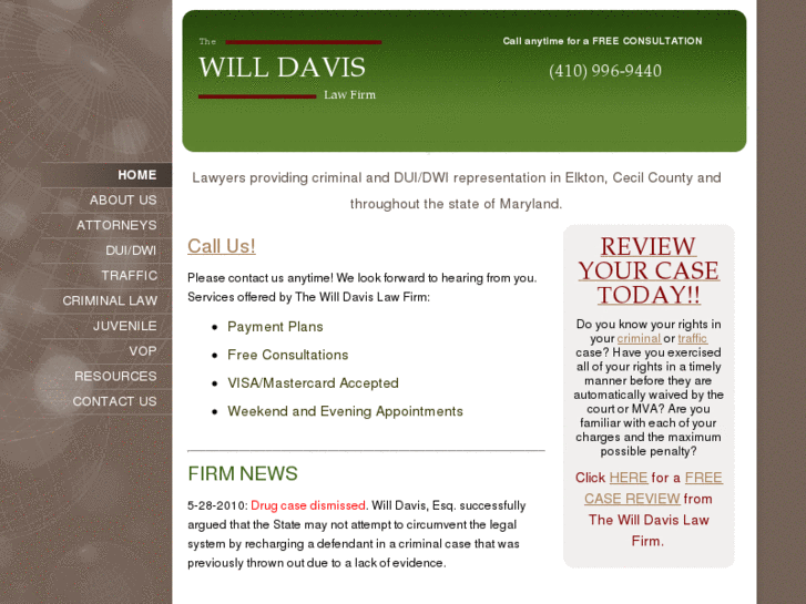 www.willdavislaw.com