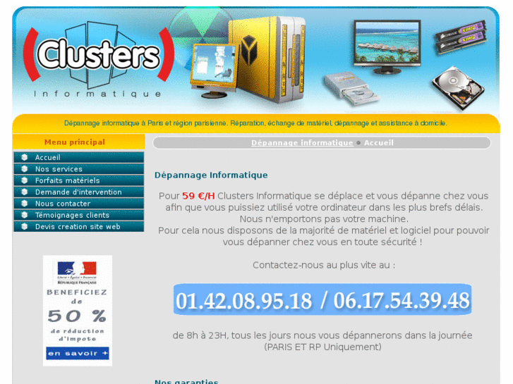 www.clustersinformatique.com