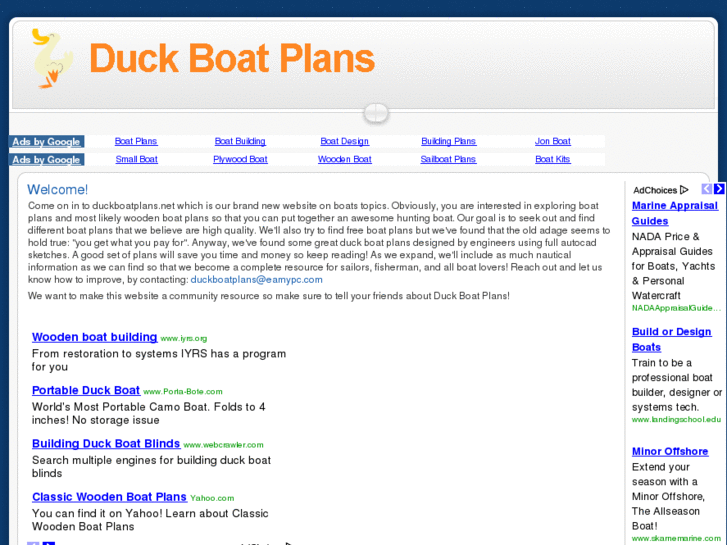 www.duckboatplans.net