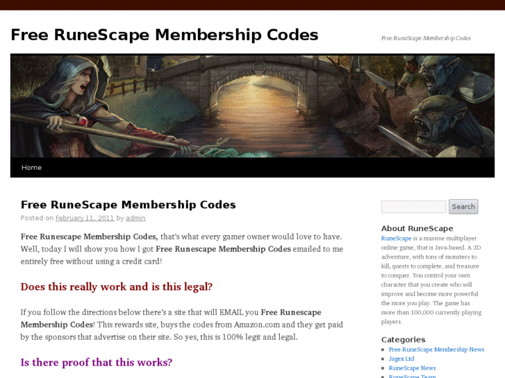 www.freerunescapemembershipcodes.com