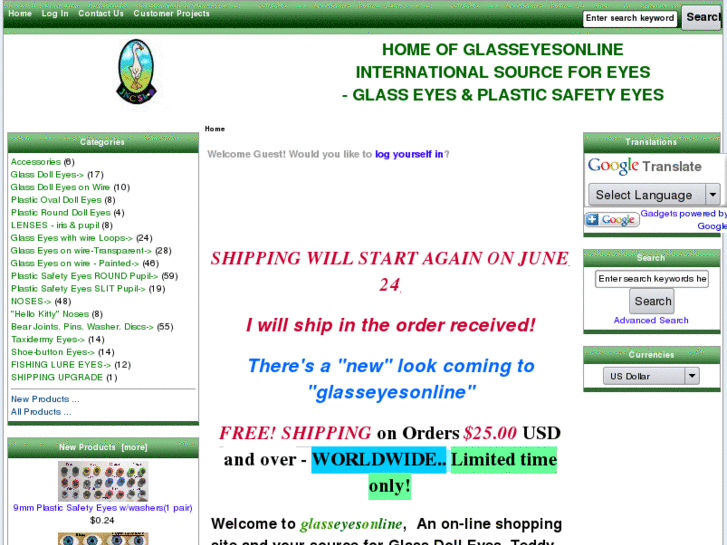 www.glasseyesonline.com