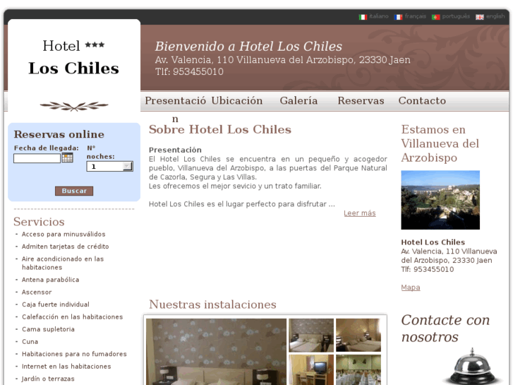 www.hotelloschiles.com