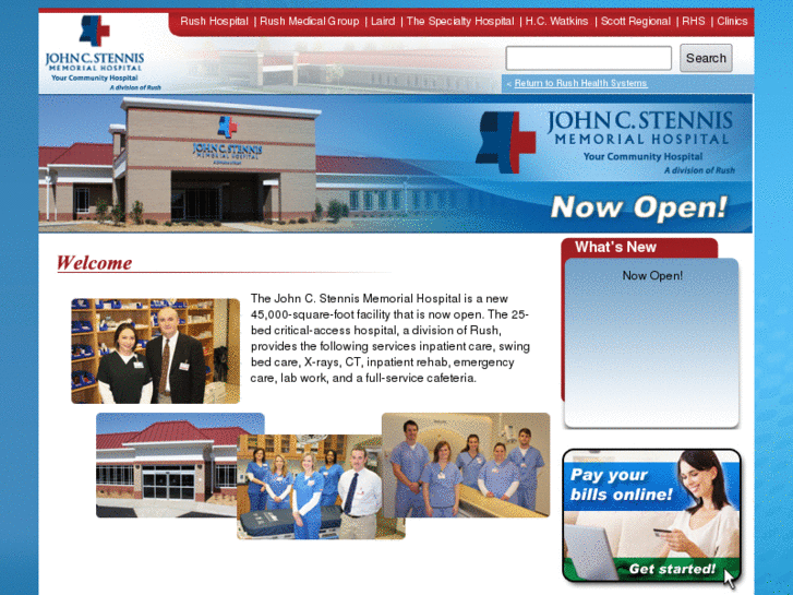 www.johncstennishospital.com