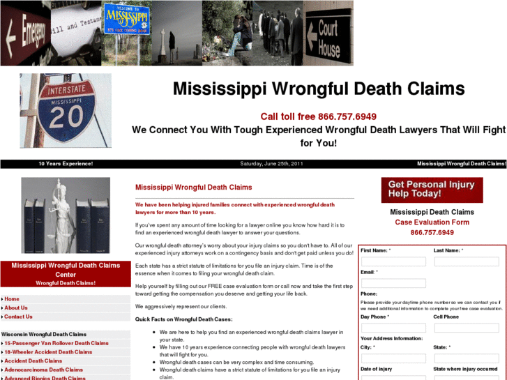 www.mississippiwrongfuldeathclaims.com