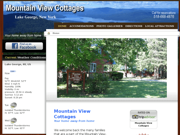 www.mountainviewcottageslakegeorge.com