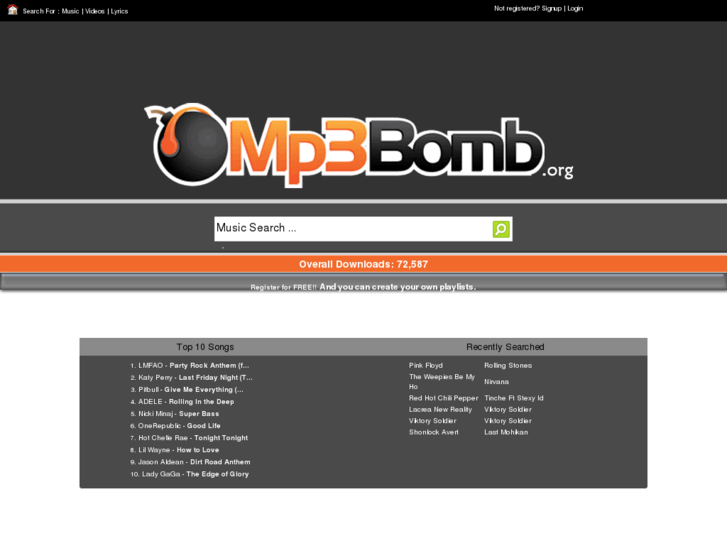 www.mp3bomb.org