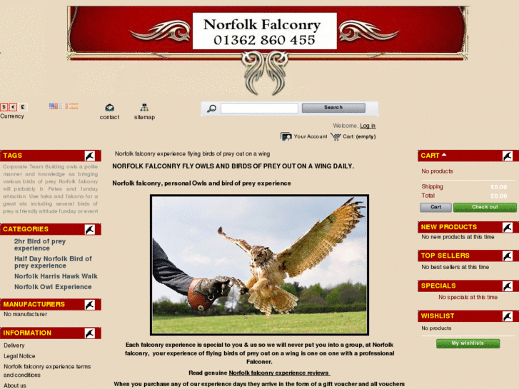 www.norfolkfalconry.co.uk