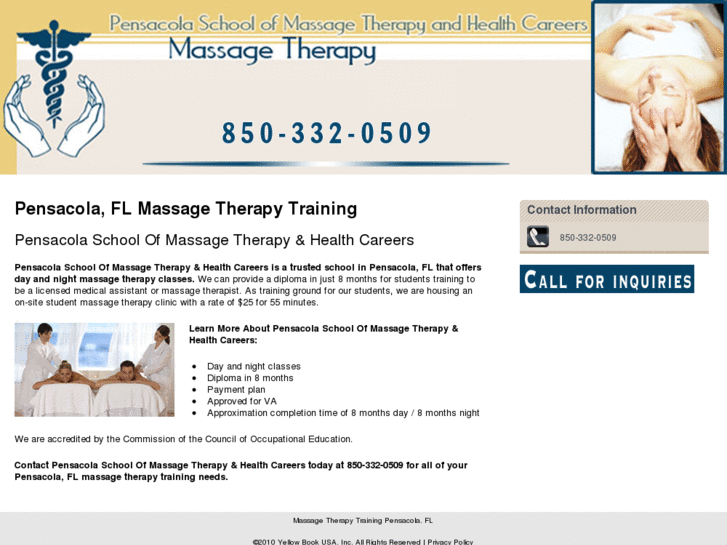 www.pensacolaschoolmassagetherapy.com