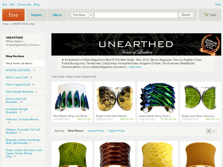 www.shopunearthed.com