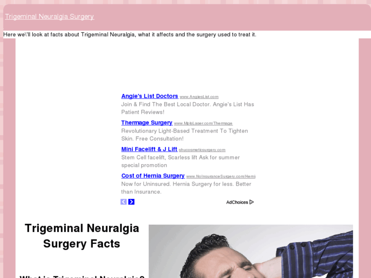 www.trigeminalneuralgiasurgery.com