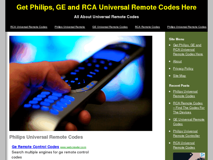 www.allremotecodes.com