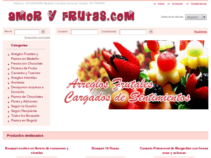 www.amoryfrutas.com