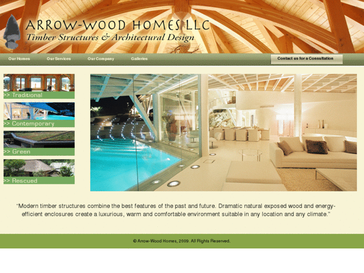 www.arrow-wood-homes.com