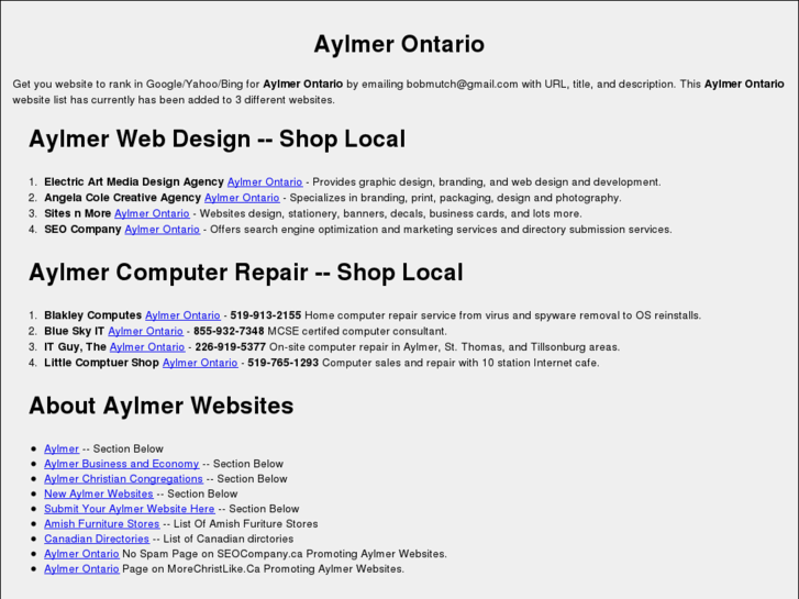 www.aylmeronline.com