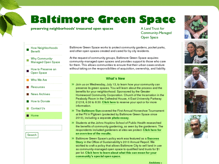 www.baltimoregreenspace.org