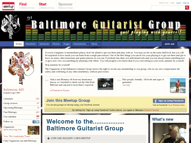 www.baltimoreguitaristgroup.com