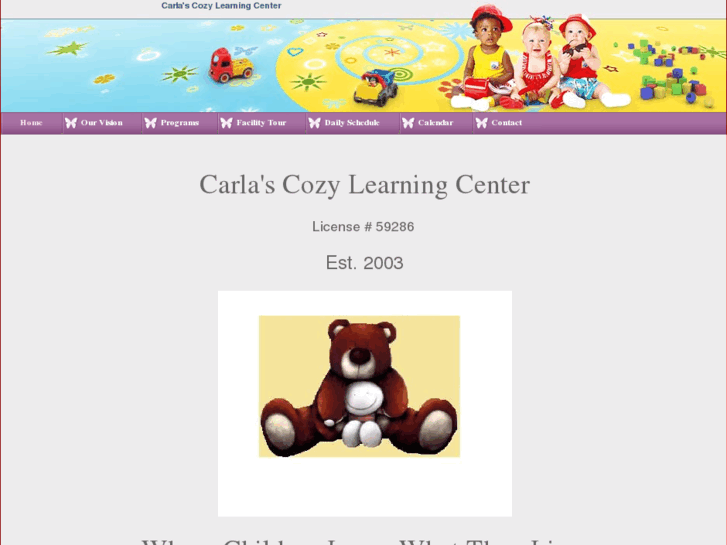 www.carlascozylearningcenter.com