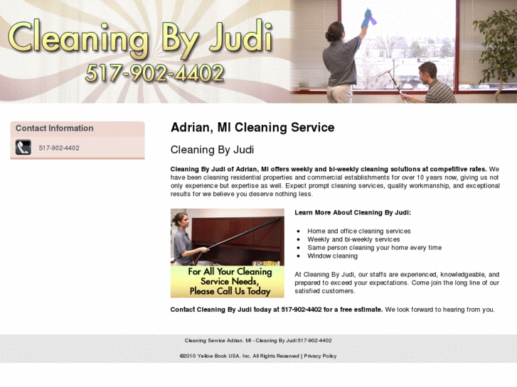 www.cleaningbyjudi.com