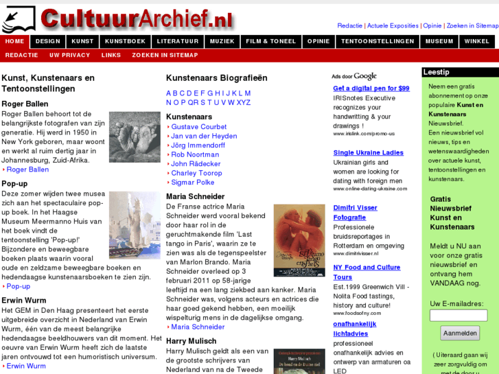 www.cultuurarchief.nl