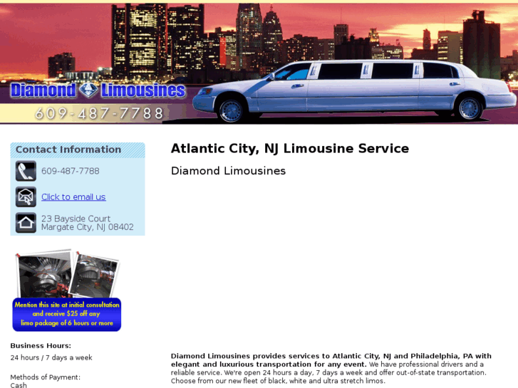 www.diamondlimousinessj.com