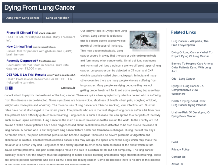 www.dyingfromlungcancer.com