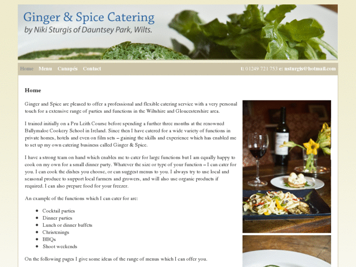 www.gingerandspicecatering.co.uk