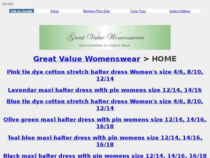 www.greatvaluewomenswear.com