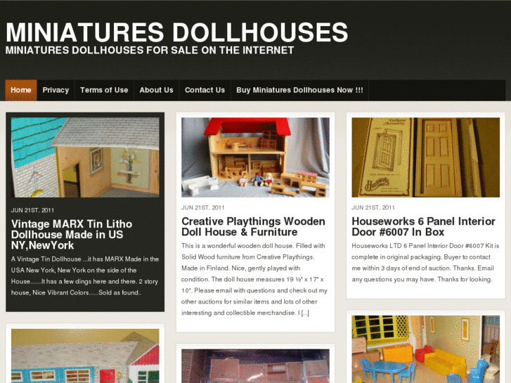 www.miniaturesdollhouses.com