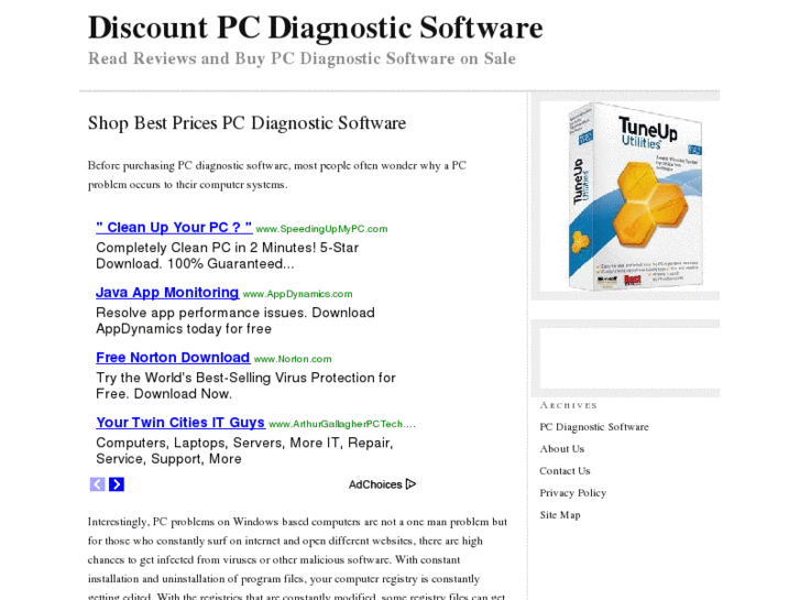 www.pcdiagnosticsoftware.net