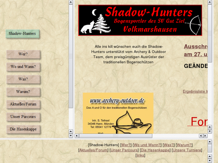 www.shadow-hunters.net