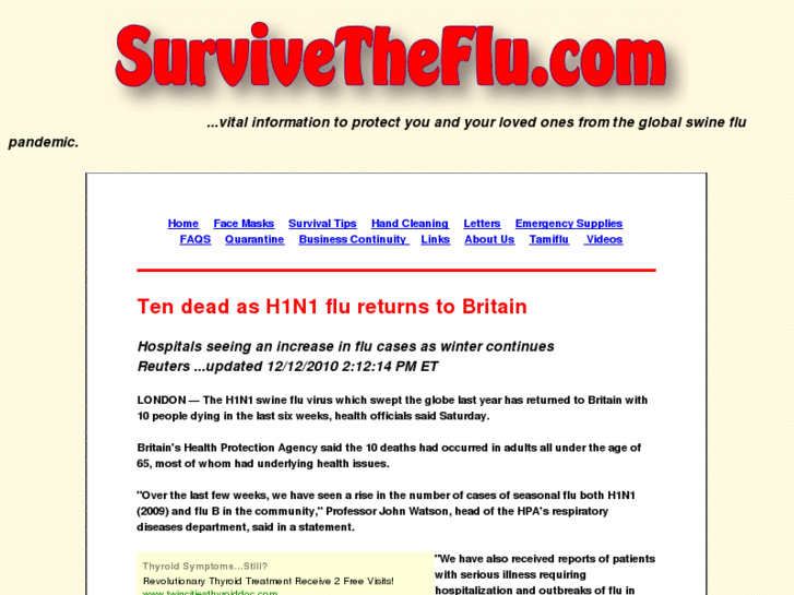 www.survivetheflu.com