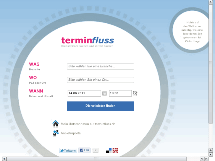 www.terminfluss.de