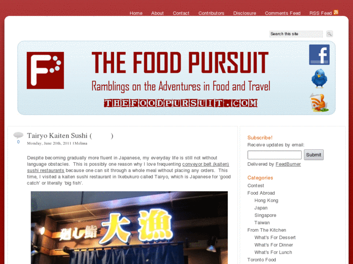 www.thefoodpursuit.com