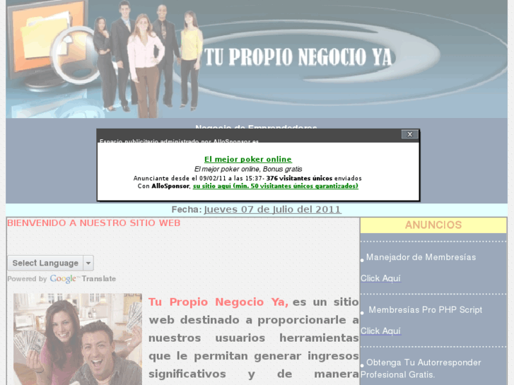 www.tupropionegocioya.com