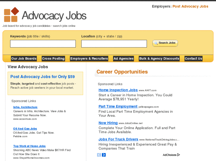 www.advocacyjobs.org