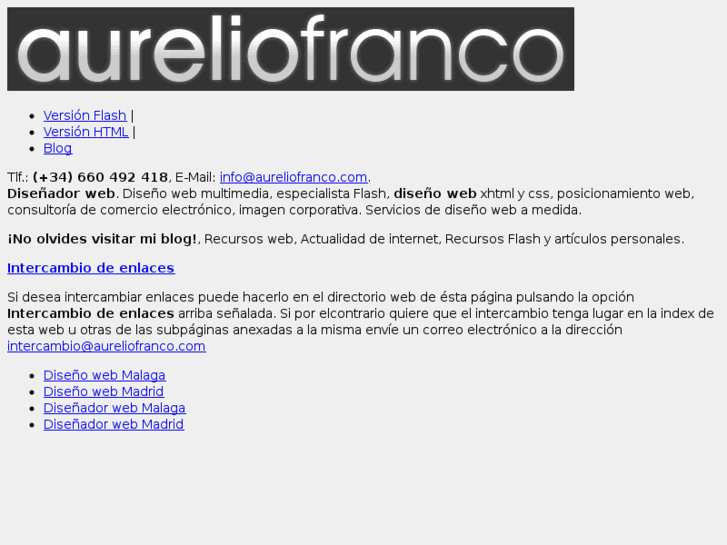 www.aureliofranco.com