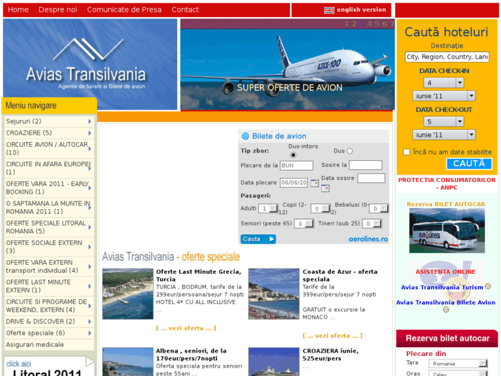 www.aviastransilvania.ro