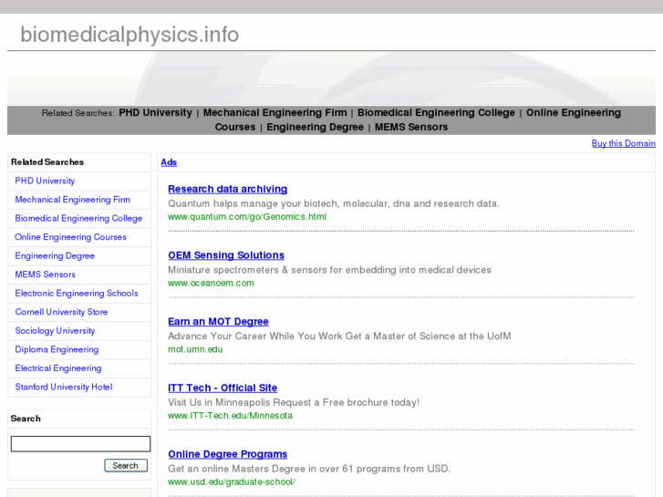 www.biomedicalphysics.info