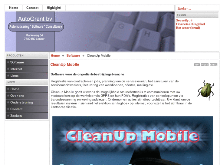 www.cleanupmobile.nl