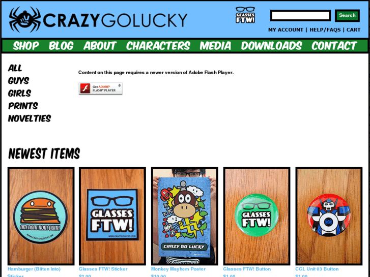 www.crazygolucky.com