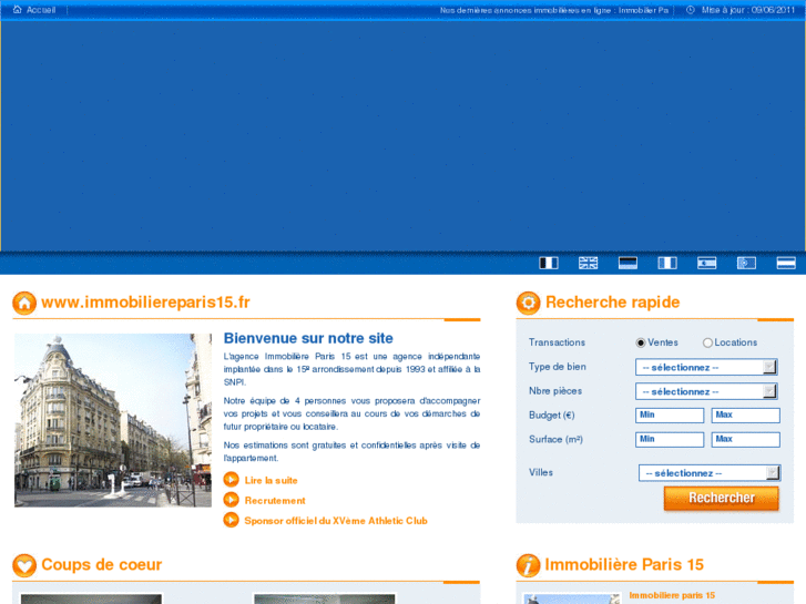 www.immobiliereparis15.fr