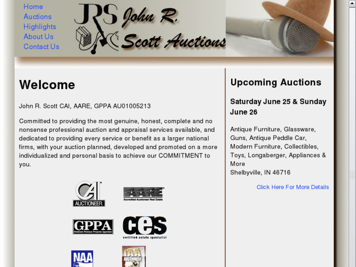 www.johnrscottauctions.com