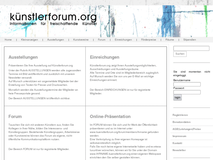 www.kuenstlerforum.org