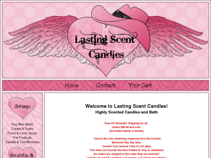 www.lastingscentcandles.com