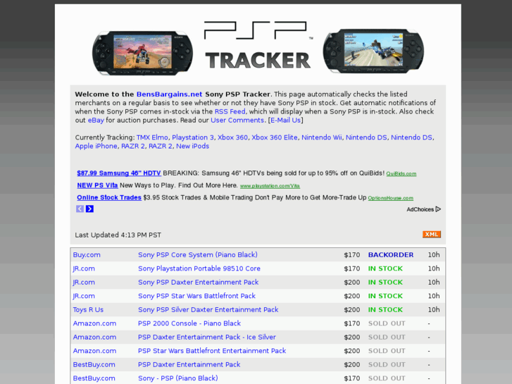 www.psp-tracker.com