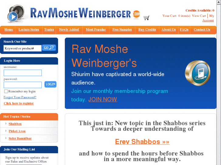 www.rabbimosheweinberger.com